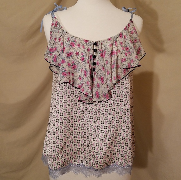 Anna Sui Tops - Anna Sui Silk Blouse